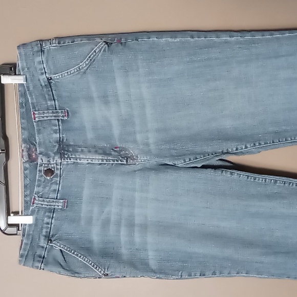 Venezia Straight Leg Red/Blue Thread Back Pocket Design Size 18 Average - Picture 3 of 8